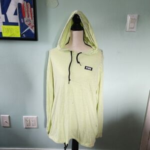 Victoria Secret Neon Green Lime Long Sleeve Active Hoodie
